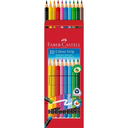 Faber-Castell Buntstift Colour GRIP 10 St./Pack. Produktbild pa_produktabbildung_2 XL