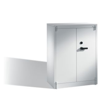 C+P Sicherheitsschrank Certos Doppelbartschloss Stahl, lackiert lichtgrau