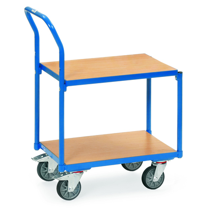 fetra Etagenwagen 41,4 x 97 x 74,7 cm (B x H x L) 250kg 2 Böden