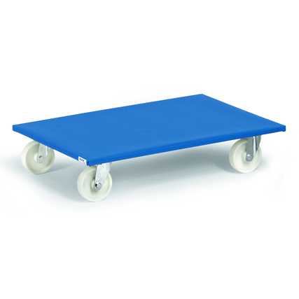 fetra Transportroller 60 x 80 cm (B x L) 10kg Sperrholz blau