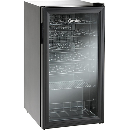 Bartscher Kühlschrank 43 x 83 x 48 cm (B x H x T) G 139 kWh/Jahr 88l schwarz