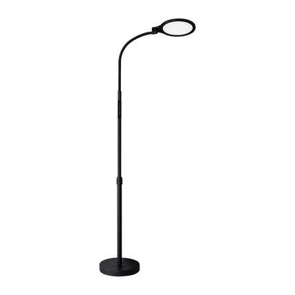 Hansa Stehleuchte Atria F 12 kWh/1.000h LED schwarz matt