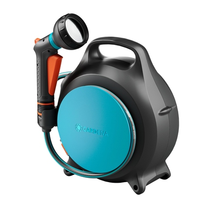 GARDENA Schlauchaufroller Move 16,18 x 29,75 x 27,02 cm (B x H x T) 10 m, Anschlussschlauch: 1,5m 2,1kg