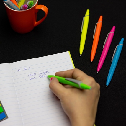 Schneider Kugelschreiber Reco Neon grün Produktbild pa_ohnedeko_2 XL