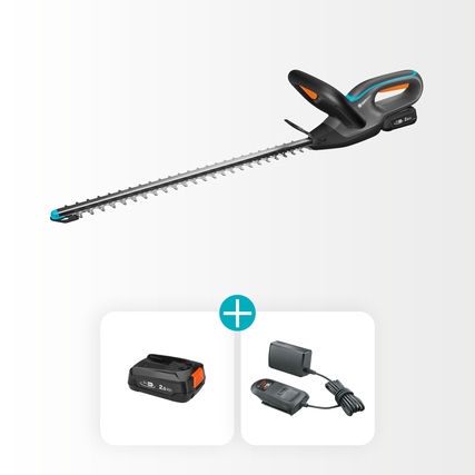 GARDENA Heckenschere EasyCut 55/18V 55cm Akku 2,56kg