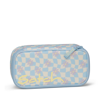 Satch Schlampermäppchen 22 x 6 x 10 cm (B x H x T) Reißverschluss inkl. Geometriedreieck PET, 100 % recycelt blau Summer Era