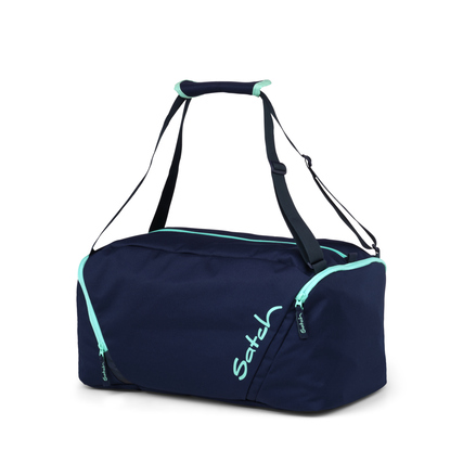 Satch Sporttasche 23 x 22 x 46 cm (B x H x T) Reißverschluss Schuhfach, kleines Reißverschlussfach Polyester, 100 % recycelt blau/türkis Ocean Mint