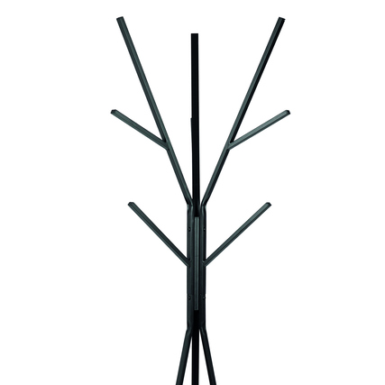 Garderobenständer mit 9 Haken und dreibeinigem Standfuß in modernem Design.