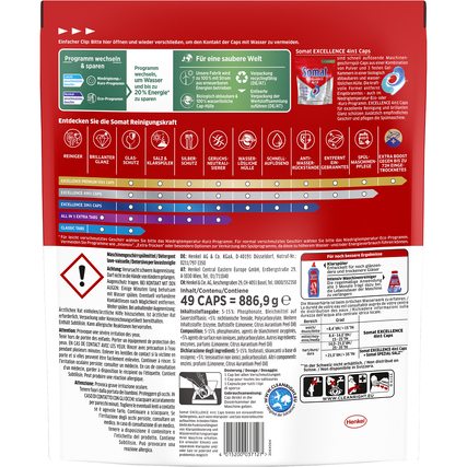 Somat Spülmaschinentabs EXCELLENCE 4in1 Produktbild pa_produktabbildung_2 XL