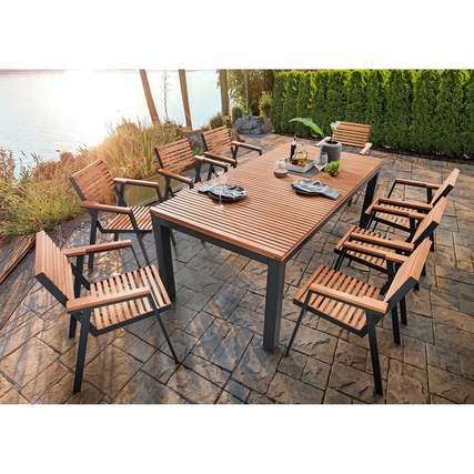 memo Gartentisch Berrissimo 200 x 77 x 100 cm (B x H x T) Produktbild pa_ohnedeko_1 XL