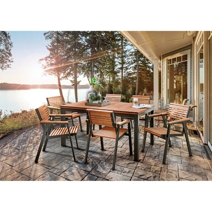 memo Gartentisch Berrissimo 150 x 77 x 90 cm (B x H x T) Produktbild pa_ohnedeko_1 XL