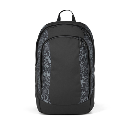 Satch Schulrucksack air 28 x 45 x 16 cm (B x H x T) Polyester, 100 % recycelt grau Street Ink