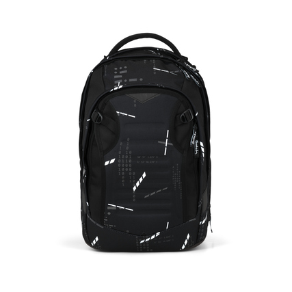 Satch Schulrucksack Match Plus 27 x 45 x 27 cm (B x H x T) Polyester, 100 % recycelt schwarz Ninja Matrix