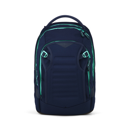 Satch Schulrucksack Match Plus 27 x 45 x 27 cm (B x H x T) Polyester, 100 % recycelt blau/türkis Ocean Mint