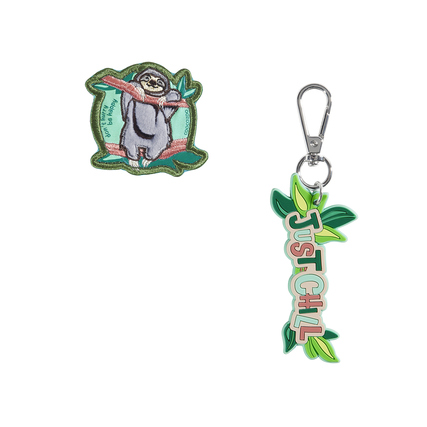 COOCAZOO Rucksack Accessoire Colour Up-Set Anhänger, Klett-Patch Coocazoo Schulrucksack MATE, PORTER, BYTE, EVERY mehrfarbig Lazy Day