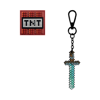 COOCAZOO Rucksack Accessoire Colour Up-Set Anhänger, Klett-Patch Coocazoo Schulrucksack MATE, PORTER, BYTE, EVERY mehrfarbig Pixel Knight