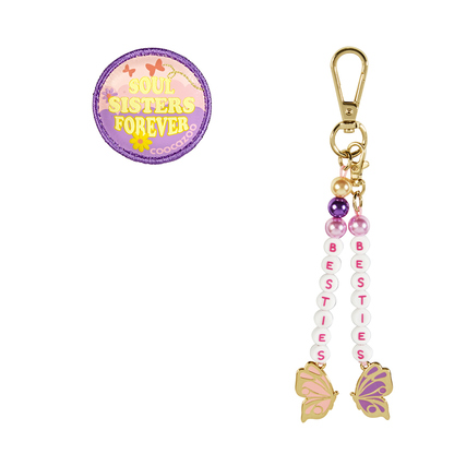 COOCAZOO Rucksack Accessoire Colour Up-Set Anhänger, Klett-Patch Coocazoo Schulrucksack MATE, PORTER, BYTE, EVERY mehrfarbig Soul Sister