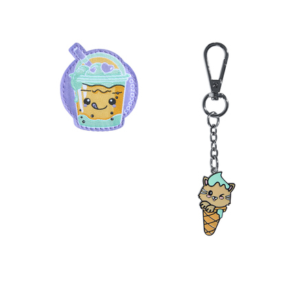 COOCAZOO Rucksack Accessoire Colour Up-Set Anhänger, Klett-Patch Coocazoo Schulrucksack MATE, PORTER, BYTE, EVERY mehrfarbig Sweets Lover