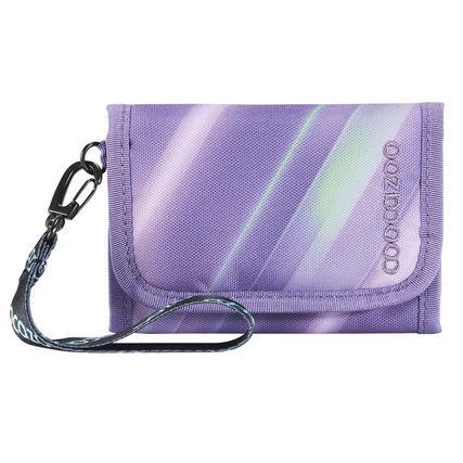 COOCAZOO Geldbörse 12 x 1,5 x 8 cm (B x H x T) Reißverschluss, Klettverschluss Geldscheinfach, Münzfach, Kartenfächer, äußeres/inneres Sichtfenster Polyester mehrfarbig Arctic Lights