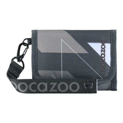 COOCAZOO Geldbörse 12 x 1,5 x 8 cm (B x H x T) Reißverschluss, Klettverschluss Geldscheinfach, Münzfach, Kartenfächer, äußeres/inneres Sichtfenster Polyester mehrfarbig Dark Race