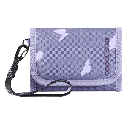 COOCAZOO Geldbörse 12 x 1,5 x 8 cm (B x H x T) Reißverschluss, Klettverschluss Geldscheinfach, Münzfach, Kartenfächer, äußeres/inneres Sichtfenster Polyester mehrfarbig Reflective Wings