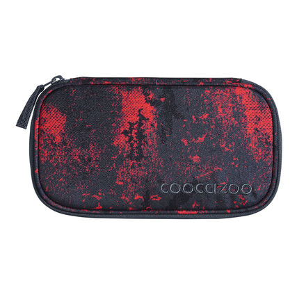 COOCAZOO Schlampermäppchen 23 x 7 x 12 cm (B x H x T) Reißverschluss Polyester mehrfarbig Broken Black