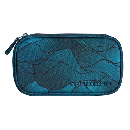 COOCAZOO Schlampermäppchen 23 x 7 x 12 cm (B x H x T) Reißverschluss Polyester mehrfarbig Crystal Waves