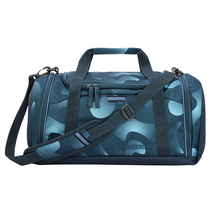 COOCAZOO Sporttasche 42 x 21 x 20 cm (B x H x T) Reißverschluss reflektierend ein Hauptfach, eine Nasswäschefach/Schuhfach, eine Seitentasche Polyester mehrfarbig Aqua Flow