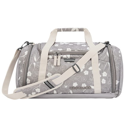 COOCAZOO Sporttasche 42 x 21 x 20 cm (B x H x T) Reißverschluss reflektierend ein Hauptfach, eine Nasswäschefach/Schuhfach, eine Seitentasche Polyester mehrfarbig Vanilla Bloom