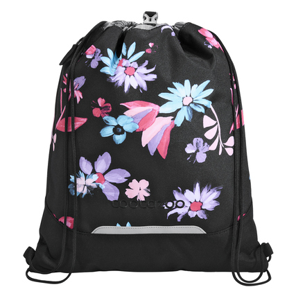 COOCAZOO Sportbeutel 34 x 43 cm (B x H) 10l Polyester mehrfarbig Floral Artnight