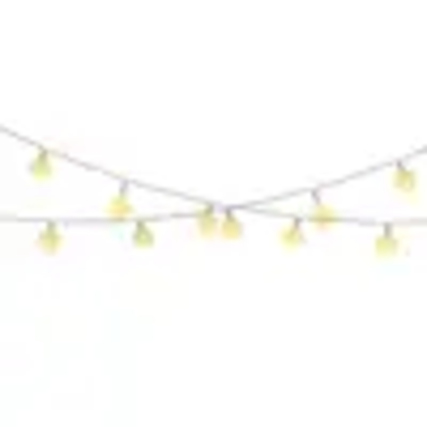 LUMINEO Solarleuchte 2,3 x 290 cm (Ø x L) Plastik weiß