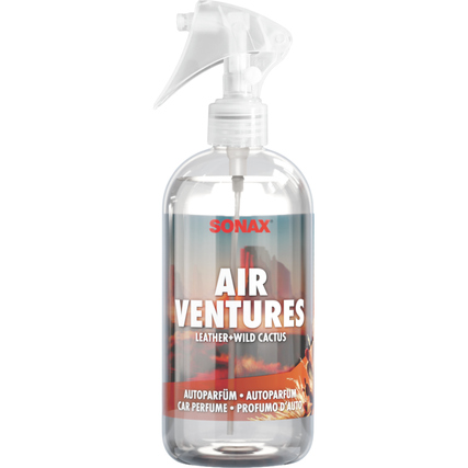 SONAX Lufterfrischer AirVentures Leather+Wild Cactus 300ml