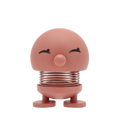 HOPTIMIST Dekorationsfigur Soft Bimble S ruby mit runden Formen und sanften, matten Farben.