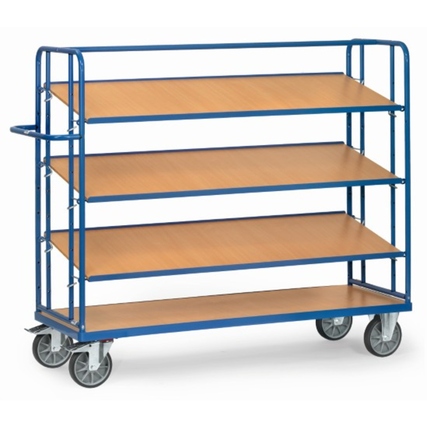 fetra Etagenwagen 62 x 156 x 143 cm (B x H x L) 500kg 4 Böden