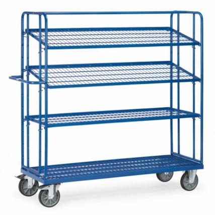 fetra Etagenwagen 62 x 180 x 143 cm (B x H x L) 500kg 4 Böden