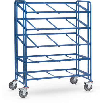 fetra Transportwagen 68,5 x 168,6 x 137,2 cm (B x H x L) 400kg 70kg 5 Etagen