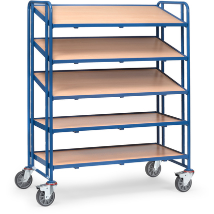 fetra Transportwagen 68,5 x 168,6 x 137,2 cm (B x H x L) 400kg 109kg 5 Etagen