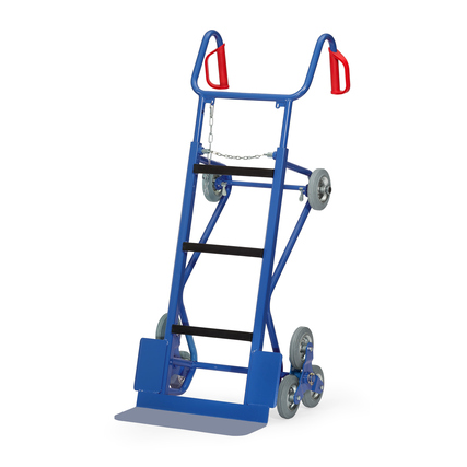 fetra Sackkarre 70 x 130-156 x 78,5 cm (B x H x T) 400kg Stahl, pulverbeschichtet blau