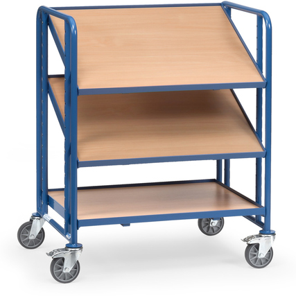 fetra Transportwagen 66,6 x 110,1 x 93,5 cm (B x H x L) 250kg 48kg 3 Etagen