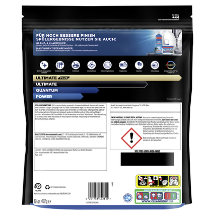 FINISH Spülmaschinentabs Powerball Ultimate Produktbild pa_produktabbildung_2 XL