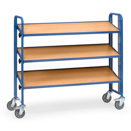 fetra Transportwagen 47,7 x 119,7 x 135,5 cm (B x H x T) 250kg 46kg 3 Etagen