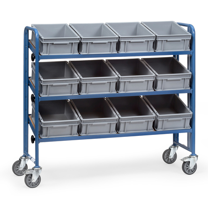 fetra Transportwagen 47,7 x 119,7 x 135,5 cm (B x H x T) 250kg 58kg 3 Etagen