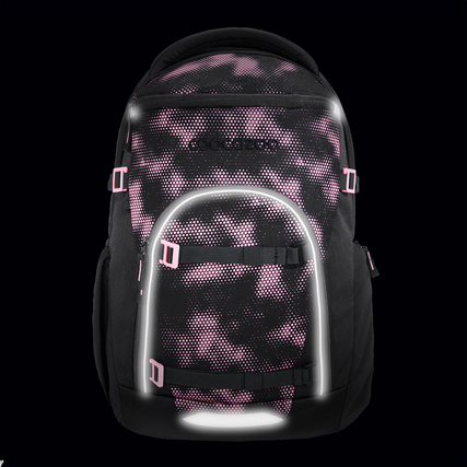 COOCAZOO Schulrucksack BYTE Pink Illusion Produktbild pa_produktabbildung_5 XL