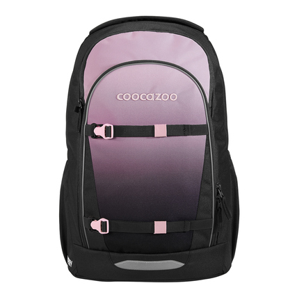 COOCAZOO Schulrucksack EVERY 30 x 44 x 23 cm (B x H x T) Polyester rosa/schwarz Rose Shadows