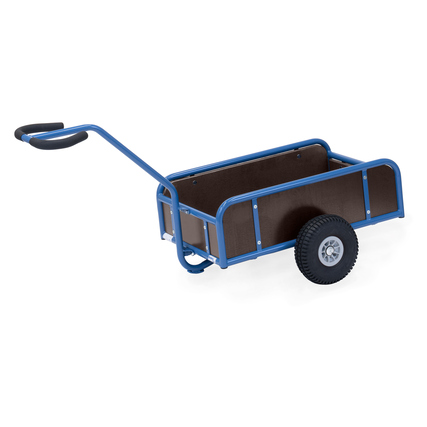 fetra Handwagen 69,1 x 73 x 147,6 cm (B x H x T) 300kg Stahl/Sperrholz brillantblau