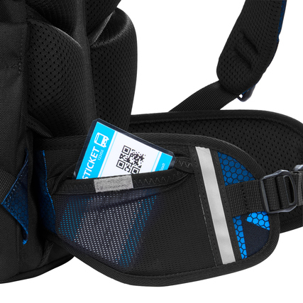 COOCAZOO Schulrucksack PORTER Electric Ice Produktbild pa_ohnedeko_3 XL
