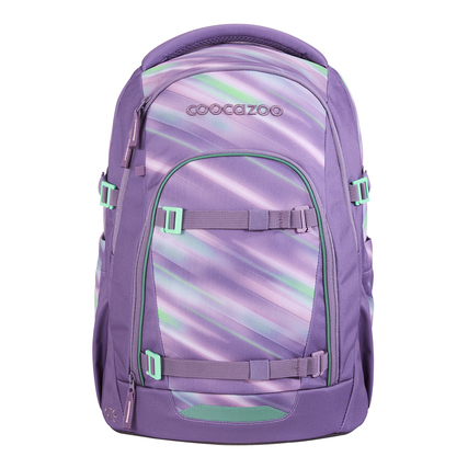 COOCAZOO Schulrucksack MATE 30 x 44 x 23 cm (B x H x T) Polyester lila/türkis Arctic Lights