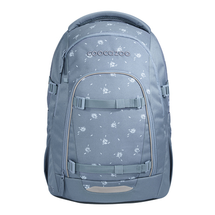 COOCAZOO Schulrucksack MATE 30 x 44 x 23 cm (B x H x T) Polyester grau/hellgrau Bloomy Daisy