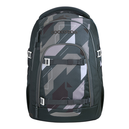 COOCAZOO Schulrucksack MATE 30 x 44 x 23 cm (B x H x T) Polyester grau/schwarz Dark Race