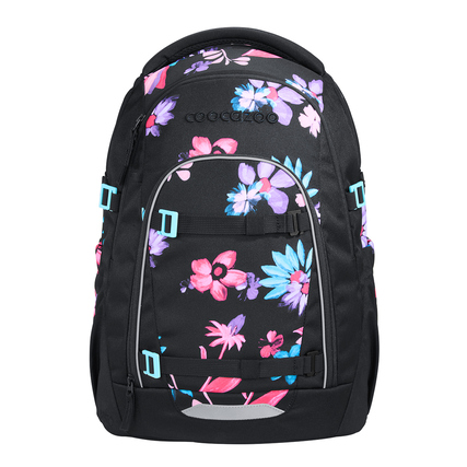 COOCAZOO Schulrucksack MATE 30 x 44 x 23 cm (B x H x T) Polyester schwarz Floral Artnight